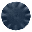Jogo Americano de Polipropileno Babado Azul 38cm - Wolff