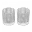 Conjunto 2 Copos para Whisky de Vidro Spike 320ml - Wolff