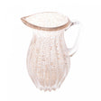 Jarra de Vidro Italy Transparente e Dourado 1,4L - Wolff