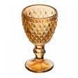 Taça de Licor de Vidro Âmbar Metalizado Bico de Abacaxi 50ml - Lyor