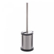 Escova Sanitária de Aço Inox com Suporte e Tampa 11,5cm x 39cm - Lyor