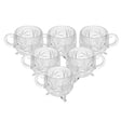 Jogo 6 Xícaras Prima 135ml Cristal - Lyor