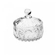 Potiche Decorativo de Cristal Louise 14cm x 14cm - Wolff