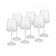 Jogo 6 Taças de Vinho De Cristal Ecológico Bohemia Alex 600Ml - Wolff