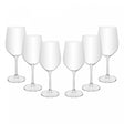 Jogo 6 Taças de Vinho Crex 480ml Cristal Ecológico Bohemia - Wolff