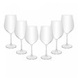 Jogo 6 Taças de Vinho Crex 600ml Cristal Ecológico Bohemia - Wolff