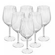 Jogo 6 Taça de Vinho Crex Optic 480ml Cristal Ecológico Bohemia - Wolff