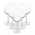 Jogo 6 Taças de Vinho Tinto De Cristal Ecológico Bohemia Veronica 450ml - Wolff