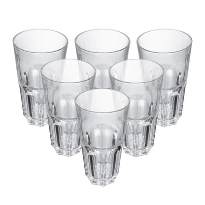 Jogo 6 Copos Granity Arcoroc 350ml Vidro Temperado - Rojemac Profissional
