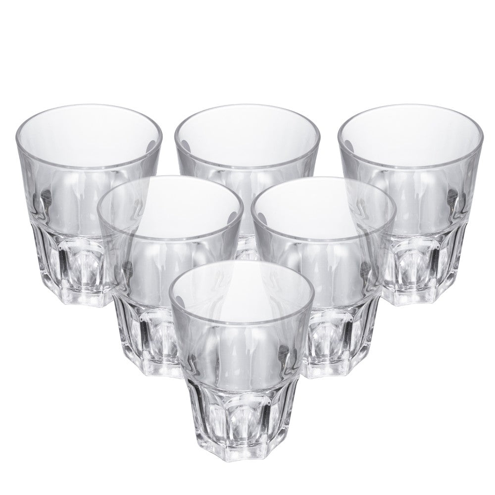 Jogo 6 Copos Baixos Tuff Luminarc 300ml Vidro - Rojemac Profissional