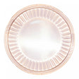 Prato Raso de Cristal Ecológico Imperial Âmbar Metalizado 27cm - Lyor
