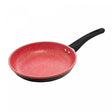 Frigideira de Indução em Alumínio com Revestimento Cerâmico Granito Chef Vermelha 20cm - Lyor