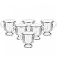 Conjunto 6 Xícaras de Cristal Arcade 142ml - Lyor