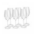 Jogo 6 Taças de Vinho Branco De Cristal Bohemia Gastro/Colibri 350Ml - Wolff