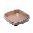 Conjunto de 50 Formas de Papel Descartável para Air Fryer 16cm x 16cm x 4,5cm - Lyor