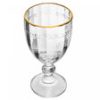Taça de Cristal Ecológico com Fio de Ouro Imperial 330ml - Lyor