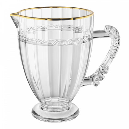 Jarra de Cristal Ecológico com Fio de Ouro Imperial 1,3L - Lyor