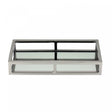 Bandeja de Aço Inox com Espelho 30cm x 15cm x 5cm - Wolff