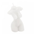 Vela de Parafina Busto Branca 6cm x 4,5cm x 9cm - Wolff