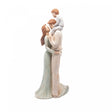 Figura Decorativa Família de Resina 12cm x 11cm x 28,5cm - Wolff