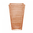 Vaso de Cristal Maya Âmbar Metalizado 13,5cm x 10cm x 22,5cm - Wolff