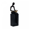 Figura Decorativa de Resina Aprendizado 9cm x 10cm x 28cm - Wolff