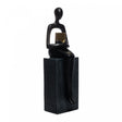Figura Decorativa de Resina Educação 8,5cm x 9,5cm x 28cm - Wolff