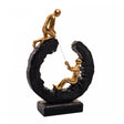 Figura Decorativa de Resina Conexão 21cm x 7cm x 31cm - Wolff
