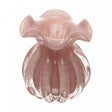 Vaso Italy 10cm x 11cm Rosa Leitoso Vidro - Wolff
