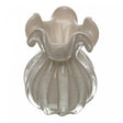 Vaso Italy 13cm x 17cm Nude Leitoso Vidro - Wolff