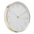 Relógio de Parede de Plástico Modern Branco 30,5cm x 4,5cm - Wolff