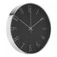 Relógio de Parede de Plástico Modern Preto 30,5cm x 4,5cm - Wolff