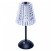 Luminária de Mesa Led 3 Tons Usb Leumina 12,5cm x 12,5cm x 30cm Preta Plástico - Wolff