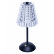 Luminária de Mesa Led 3 Tons Usb Leumina 12,5cm x 12,5cm x 30cm Preta Plástico - Wolff