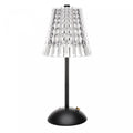 Luminária de Mesa Led 3 Tons Usb Leumina 12,5cm x 12,5cm x 30cm Preta Plástico - Wolff