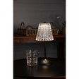 Luminária de Mesa Led 3 Tons Usb Leumina 12,5cm x 12,5cm x 30cm Preta Plástico - Wolff