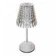 Luminária de Mesa Led 3 Tons Usb Leumina 12,5cm x 12,5cm x 30cm Branca Plástico - Wolff