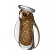 Figura Decorativa Nossa Senhora 10cm x 6cm x 15,5cm Transparente e Dourado Vidro - Wolff