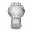 Vaso Lines 17cm x 11cm Vidro - Wolff