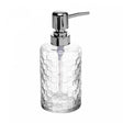 Porta Sabonete Líquido Mosaic 330ml Vidro - Wolff