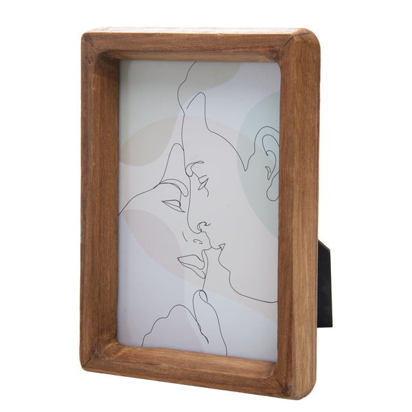 Porta Retrato 10cm x 15cm Madeira - Wolff