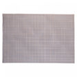 Lugar Americano Weave 30cm x 45cm Cinza PVC - Wolff