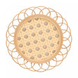 Porta Copos Tramelli 11cm x 2cm Natural Rattan - Wolff