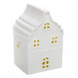 Casa com Luz Amsterdam 7cm x 5,5cm x 10,5cm Cerâmica  - Wolff