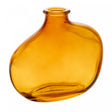 Vaso Organics 11cm x 10cm x 5,5cm Âmbar Vidro - Wolff