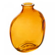 Vaso Organics 9cm x 6cm x 11cm Âmbar Vidro - Wolff