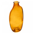Vaso Organics 7cm x 15cm x 5,5cm Âmbar Vidro - Wolff