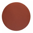 Lugar Americano Redondo Amélie 38cm Marrom PVC - Wolff