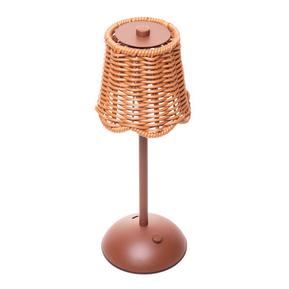 Luminária de Mesa Led Lagoon Marrom Metal - Wolff