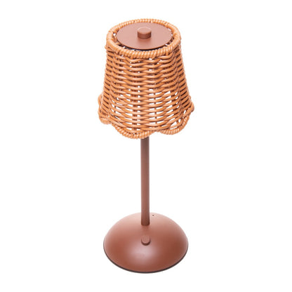 Luminária de Mesa Led Lagoon Marrom Metal - Wolff
